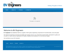 Tablet Screenshot of bvengineers.com